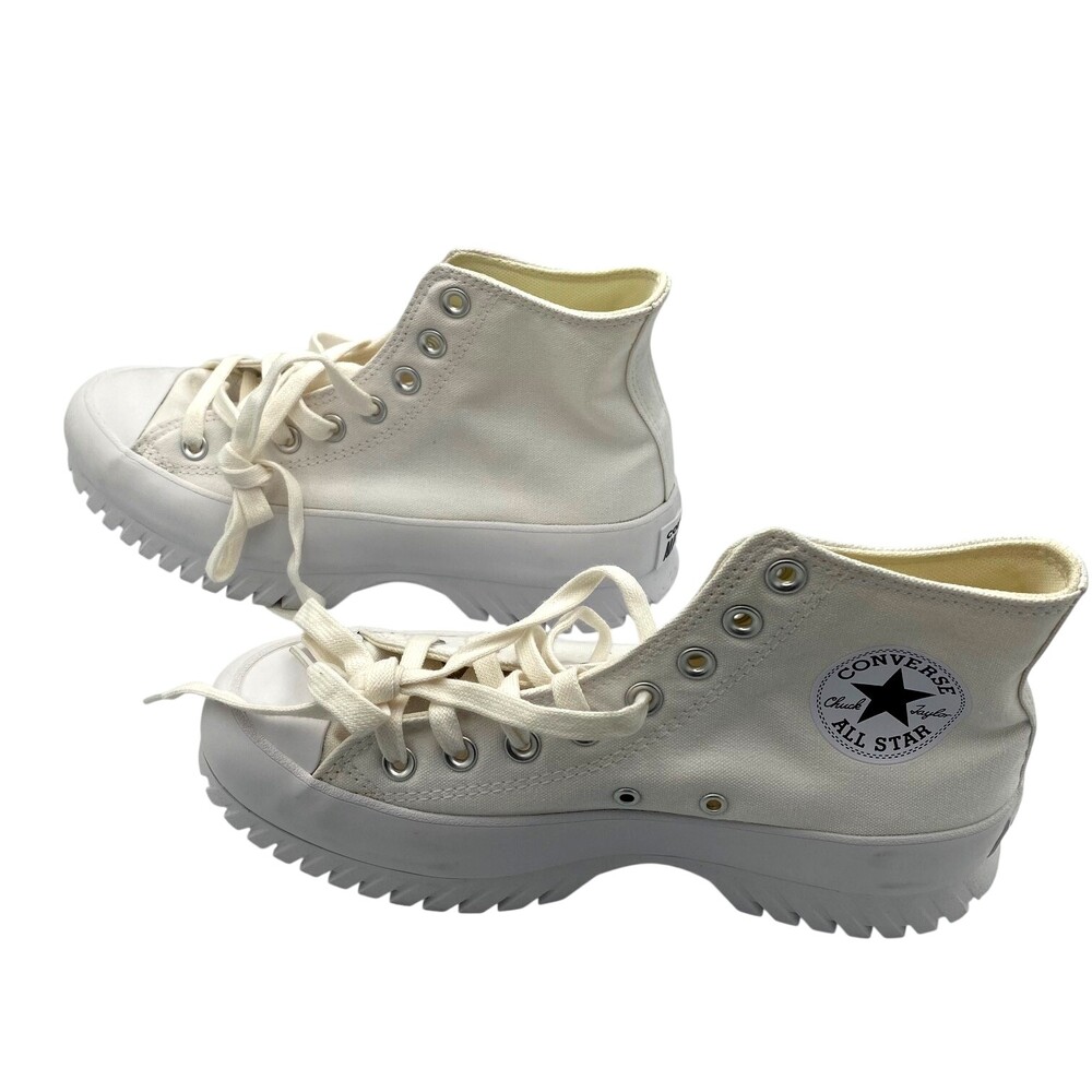 Converse All Star Lugged 2.0 Hi Size Women's Sz 9 Men's Sz 7 New White A00871C